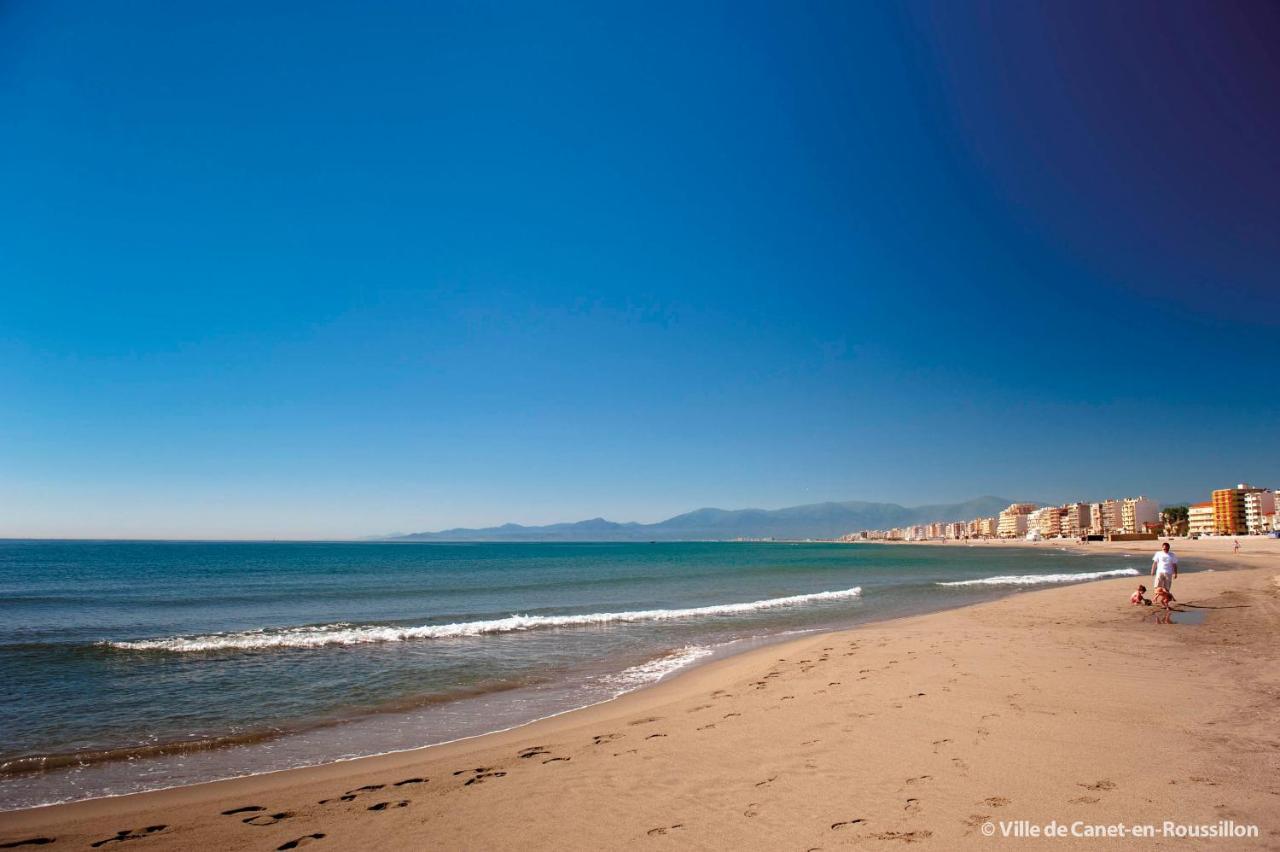 "Mediterranee" Salon Vue Mer Au Coeur De La Ville 10M De La Plage Canet-en-Roussillon Exteriör bild